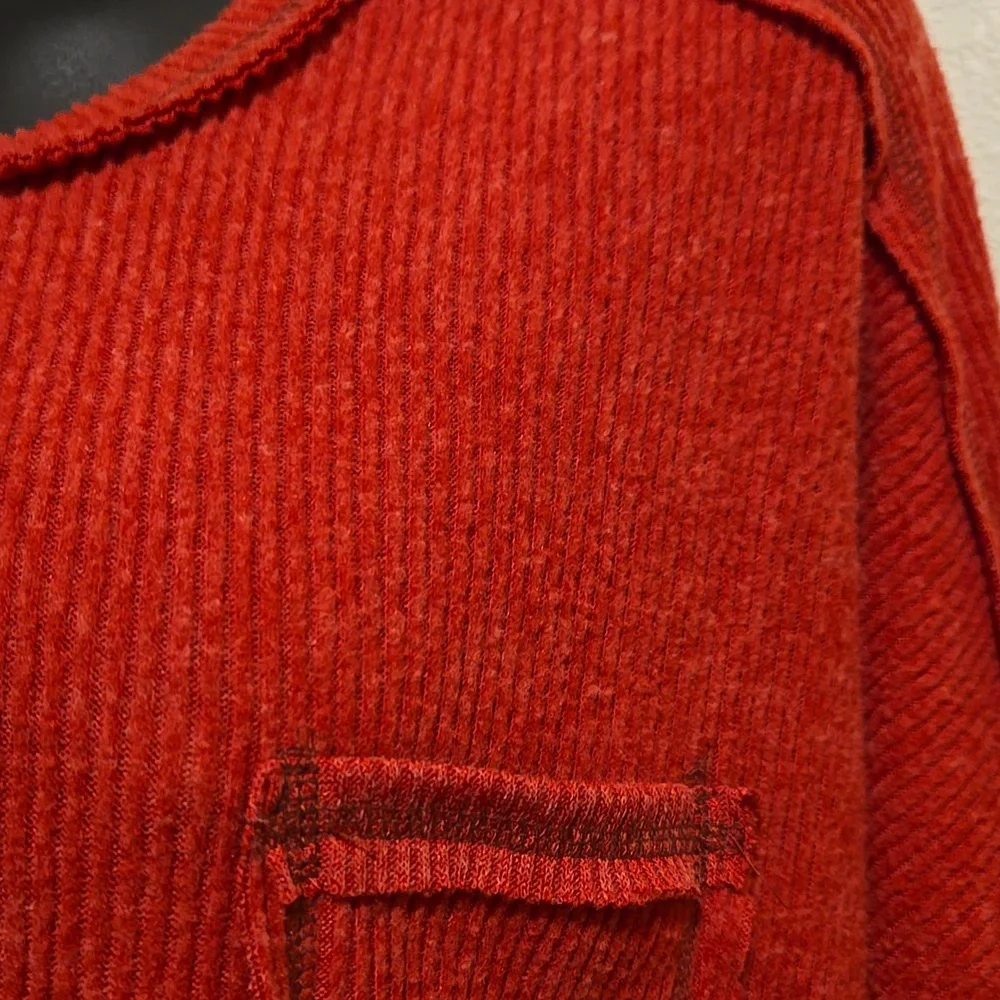 Zenana Ribbed Pullover - Picture 3 of 6